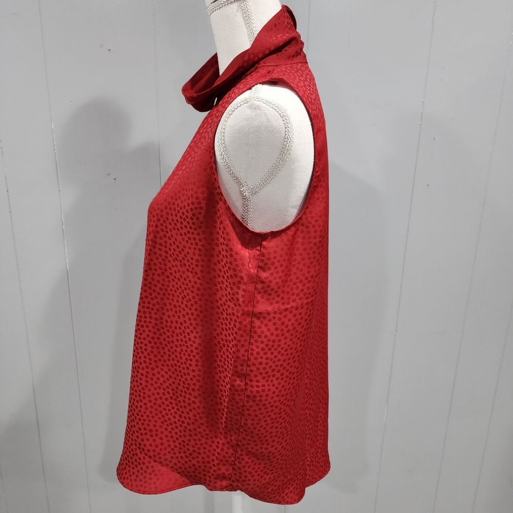 Ann Taylor Blouse Womens Sleeveless Halter Keyhole Button Small - Picture 2 of 9
